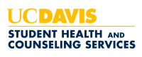 UC Davis Student Health and Counseling Services Wordmark.